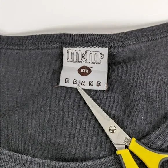 Official M&Ms World Womens One Size Long Sleeve Scoop Neck Shirt Mae West Green - Picture 5 of 13